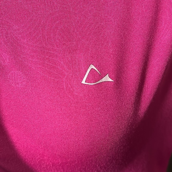 Paradox Long Sleeve 1/4 Zip Up Lightweight Jacket Shirt Pink Purple Womens M - Picture 7 of 9